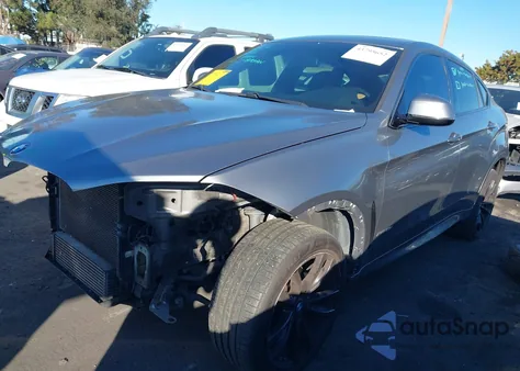 2017 BMW X6 xDrive35I z USA, uszkodzony, nr VIN 5UXKU2C32H0U28953